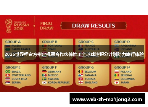 2026世界杯官方指定机票合作伙伴推出全球球迷积分计划助力旅行体验 2026世界杯官方指定机票合作伙伴推出全球球迷积分计划助力旅行体验